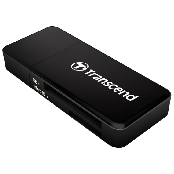 Cititor de carduri Transcend TS-RDF5, USB Type-A, Negru, 3 image