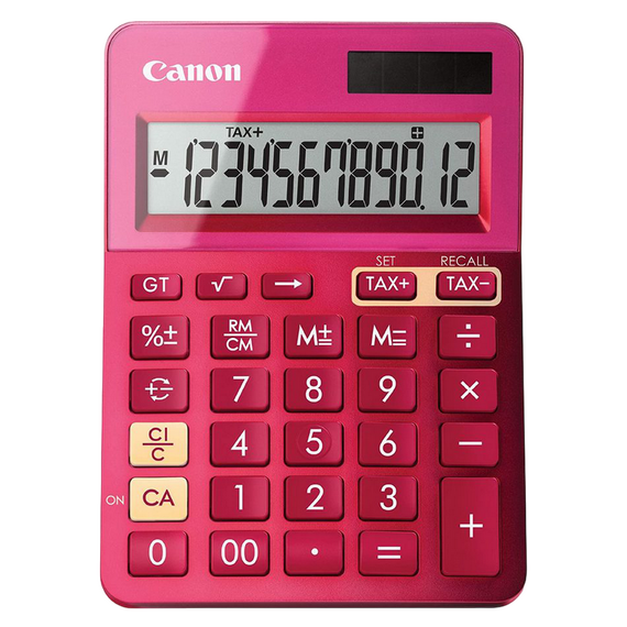 Calculator Canon LS-123K PK, Roz