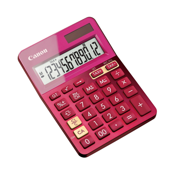 Calculator Canon LS-123K PK, Roz, 2 image