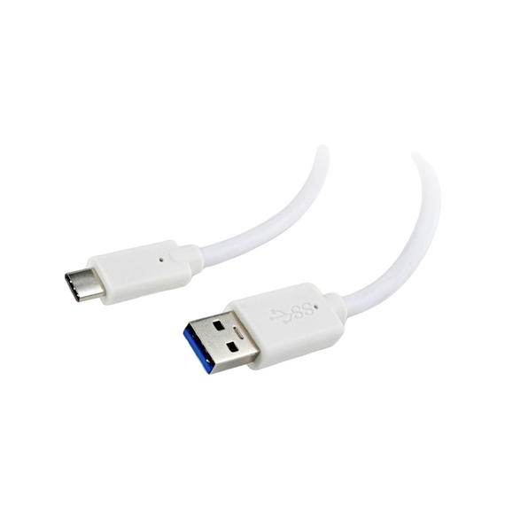 Cablu încărcare și sincronizare Cablexpert CCP-USB3-AMCM-W-10, USB Type-A/USB Type-C, 3m, Alb, 3 image