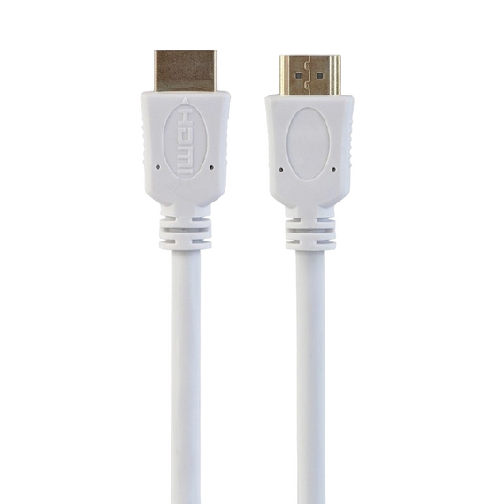Cablu Video Cablexpert CC-HDMI4-W-6, HDMI (M) - HDMI (M), 1,8m, Alb