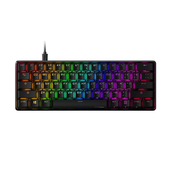 Tastatură HyperX Alloy Origins 60, Cu fir, Negru
