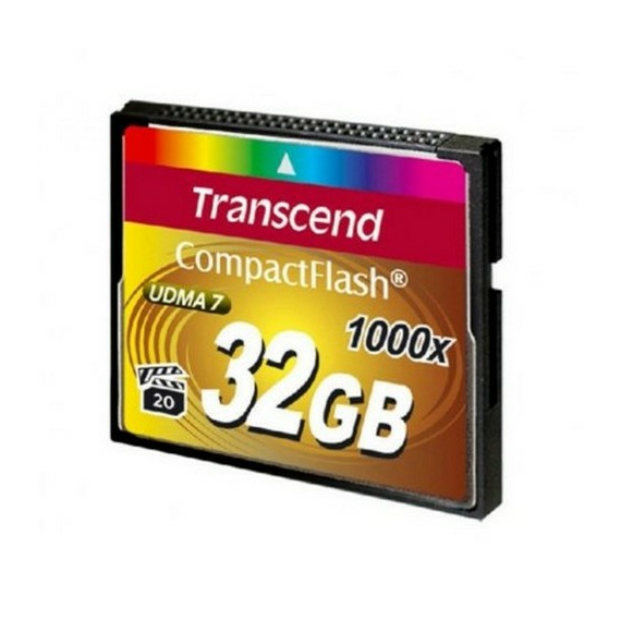Card de Memorie Transcend CompactFlash 1000, 32GB (TS32GCF1000), 3 image