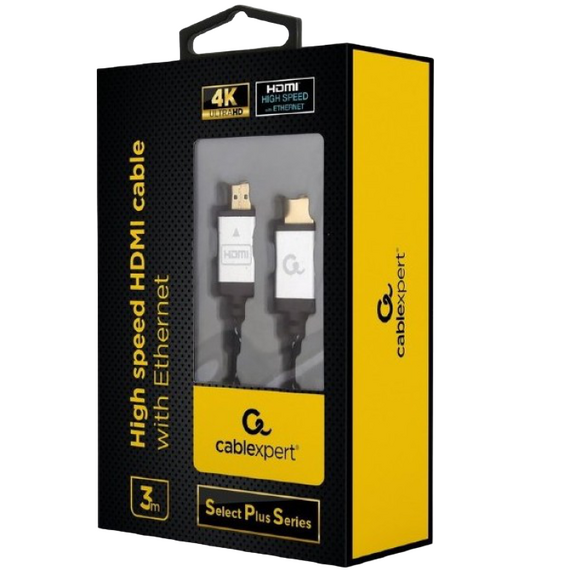 Cablu Video Cablexpert CCB-HDMIL-3M, HDMI (M) - HDMI (M), 3m, Negru, 3 image