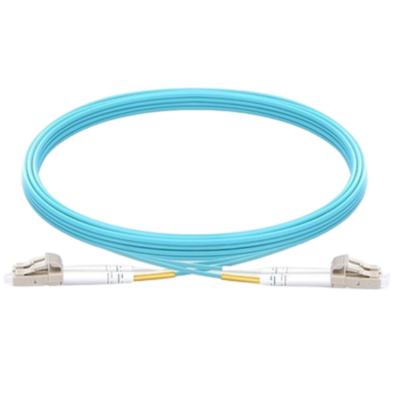 APC Electronic Fiber optic patch cords, Multimode OM4, LC-LC Duplex, 7M