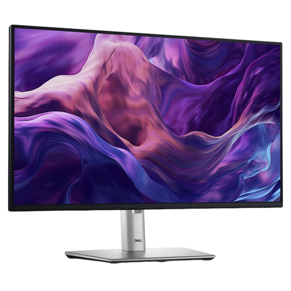 23,8" Monitor DELL P2425H, IPS 1920x1080 FHD, Negru | Argintiu, 2 image