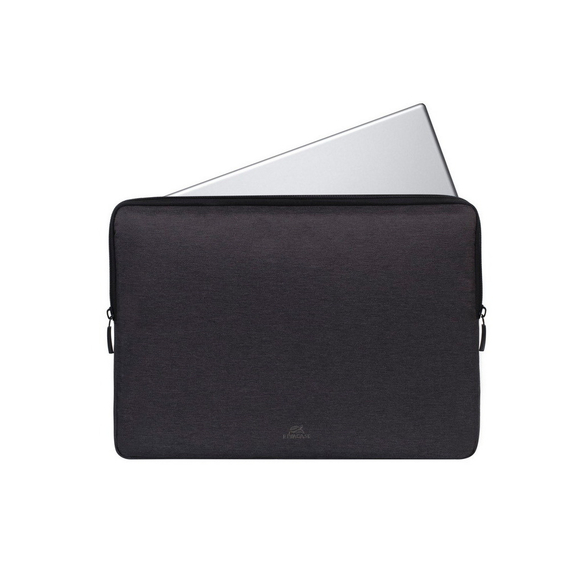 Geantă pentru Laptop RivaCase Suzuka, 14", Poliester, Negru, 2 image