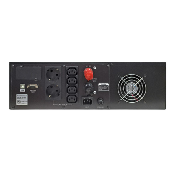 Sursă de alimentare neîntreruptibilă PCM INR-500AP, , 500VA, Montare pe rafturi, 3 image