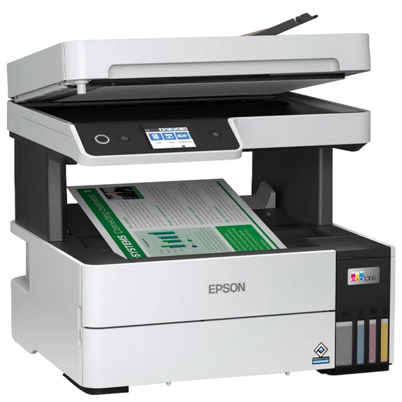 Multifunctional Inkjet Epson L6490, Gri, 3 image
