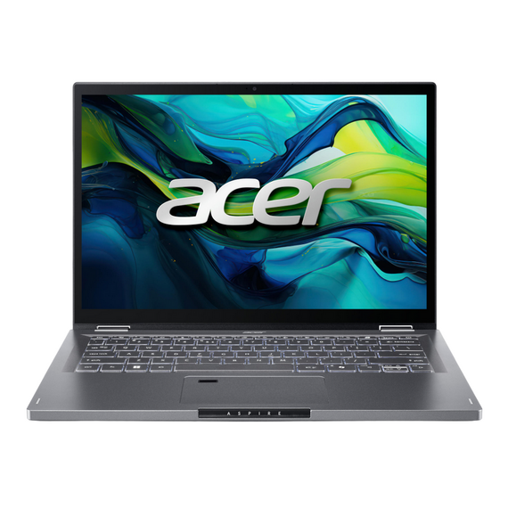 Laptop 14" Acer Aspire Spin 14 ASP14-51MTN, Steel Gray, Intel Core 5 120U, 16GB/512GB, Windows 11 Home