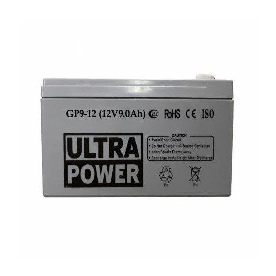 Acumulator UPS Ultra Power GP9-12, 12V, 9Ah, 3 image