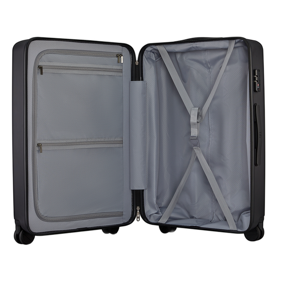 Valiză NINETYGO Danube luggage 24", 62L, Negru, 3 image