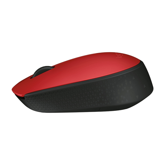 Mouse Wireless Logitech M171, Roșu, 2 image