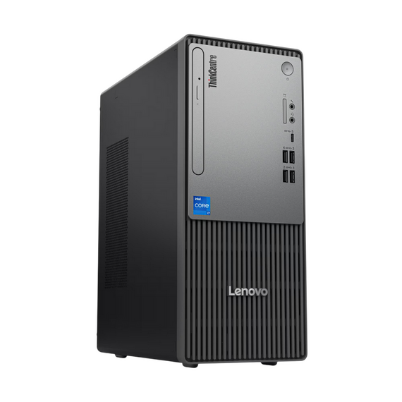 Sistem Desktop PC Lenovo ThinkCentre Neo 50t, Intel Core i3-14100, 8GB/256GB, Intel UHD Graphics 730, Fără SO