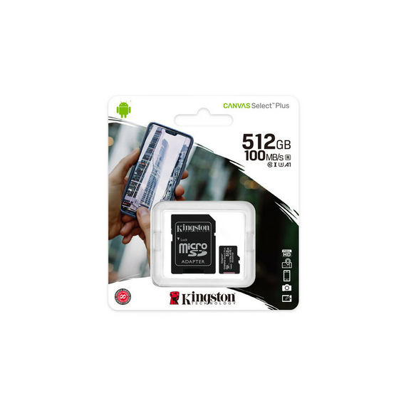 Card de Memorie Kingston Canvas Select+, 512GB (SDCS2/512GB), 2 image