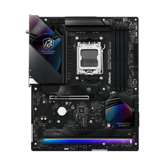 Placă de bază ASRock B850 Riptide WiFi, AM5, AMD B850, ATX, 3 image
