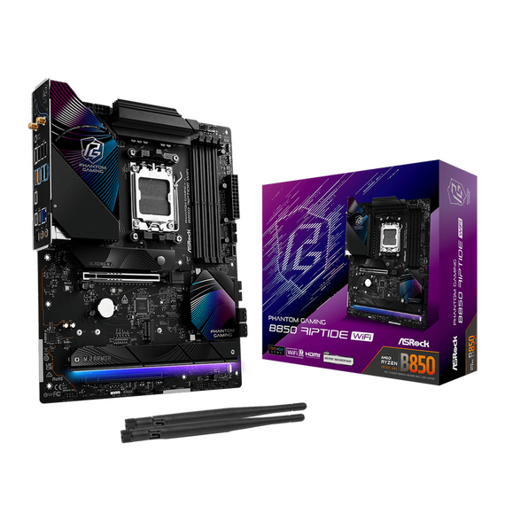 Placă de bază ASRock B850 Riptide WiFi, AM5, AMD B850, ATX