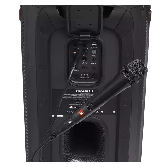 Microfon vocal JBL PBM100, Cu fir, Negru, 2 image