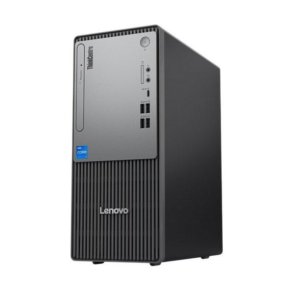 Sistem Desktop PC Lenovo ThinkCentre Neo 50t, Intel Core i3-14100, 8GB/256GB, Intel UHD Graphics 730, Fără SO, 2 image