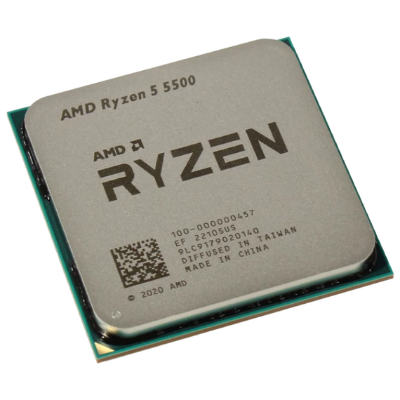 Procesor AMD Ryzen 5 5500, Wraith Stealth | Tray, 3 image