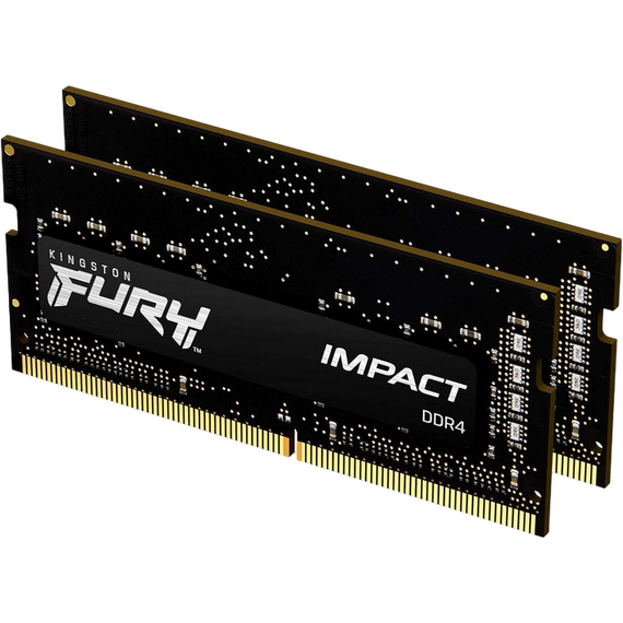 Memorie RAM Kingston FURY Impact, DDR4 SDRAM, 3200 MHz, 32 GB, KF432S20IBK2/32
