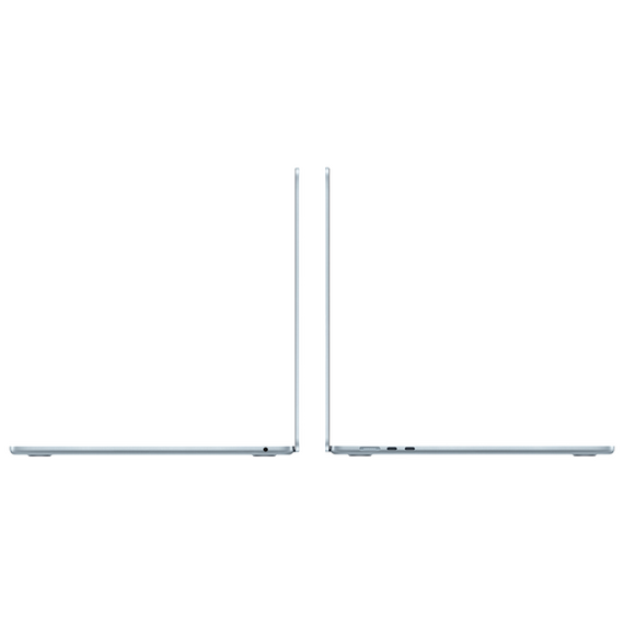 Laptop 15,3" Apple MacBook Air A3241, Sky Blue, M4 with 10-core CPU and 10-core GPU, 16GB/512GB, macOS Sequoia, 3 image