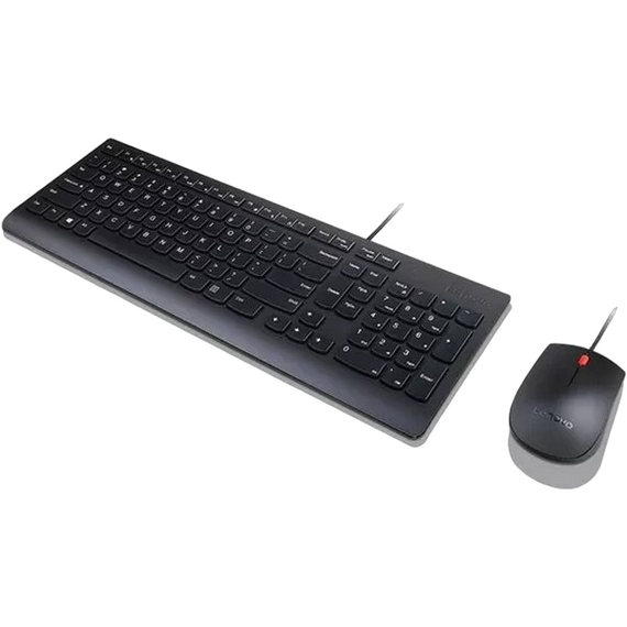 Set Tastatură + Mouse Lenovo 4X30L79912, Cu fir, Negru, 2 image