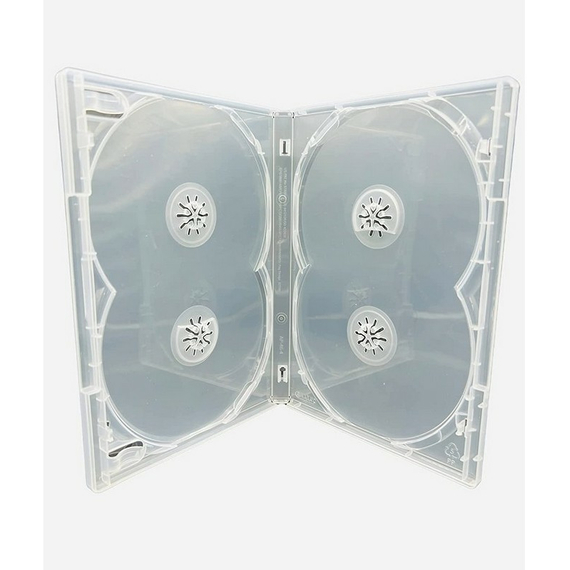DVD Box Platinet 14 mm pentru Amaray 4 Clear, 2 image