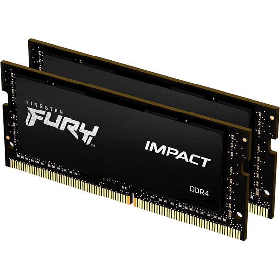 Memorie RAM Kingston FURY Impact, DDR4 SDRAM, 3200 MHz, 32 GB, KF432S20IBK2/32, 2 image