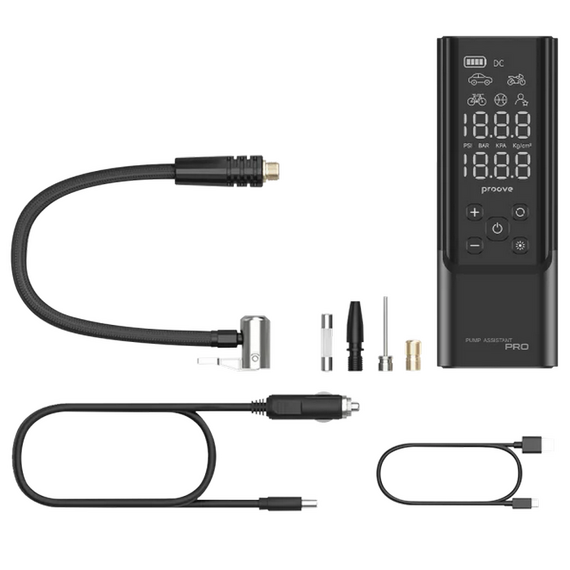 Compresor auto Proove Pump Assistant Pro, Negru, 3 image