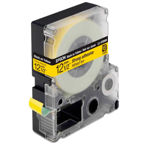 Epson LK-4YBW, 12mm x 9m