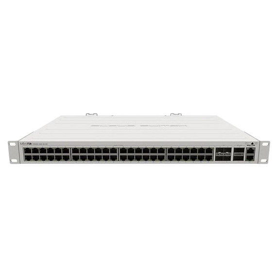 Router MikroTik CRS354-48G-4S+2Q+RM, Alb