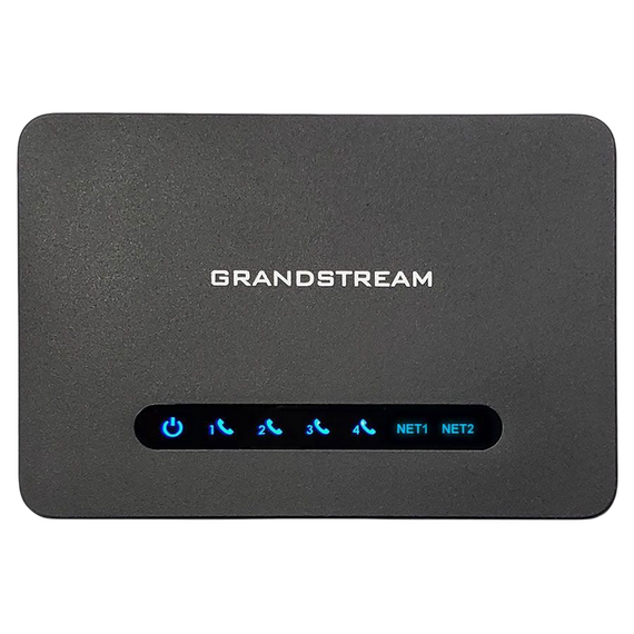 Router VoIP Grandstream HT814 v2, Negru, 3 image