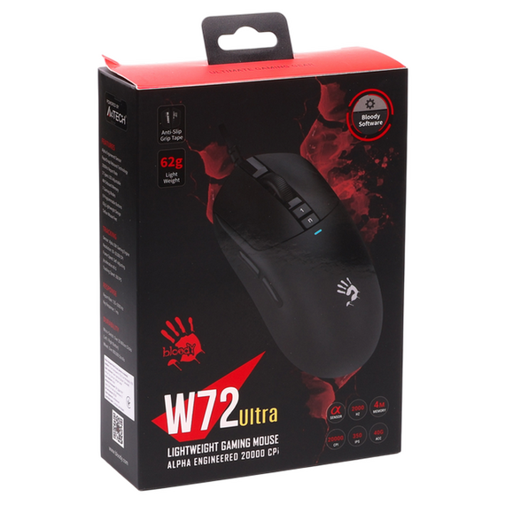 Gaming Mouse Bloody W72 Ultra, Negru, 3 image