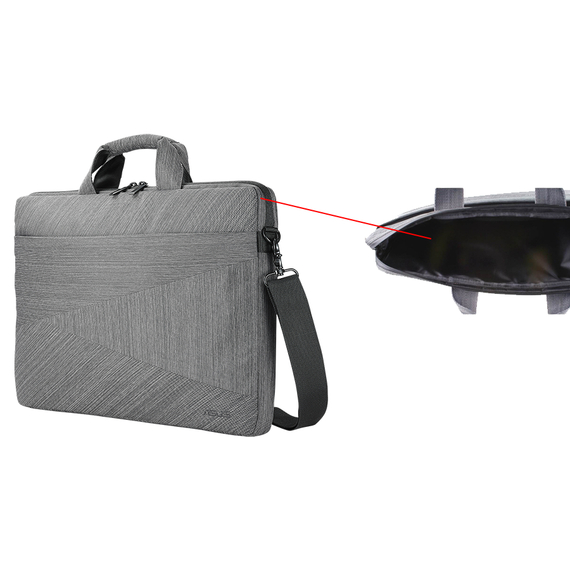 Geantă pentru Laptop ASUS Artemis, 15", Poliester, Gri, 2 image