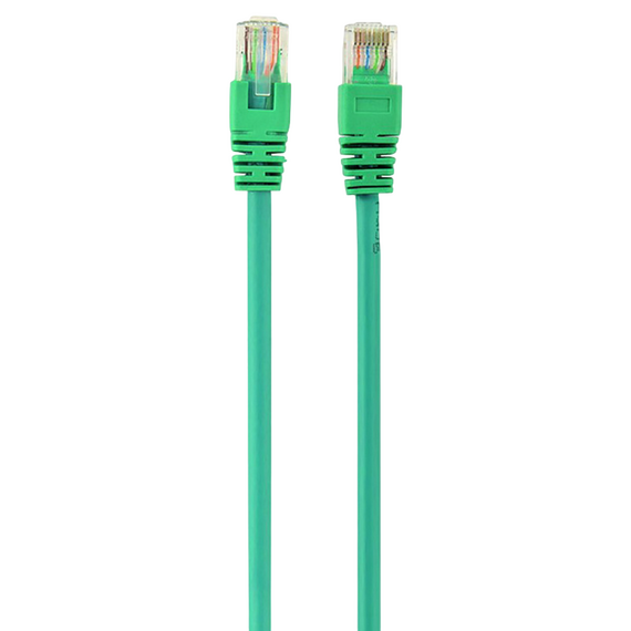 Patch cord Cablexpert PP12-0.5M/G, CAT5e UTP, 0,5m, Verde