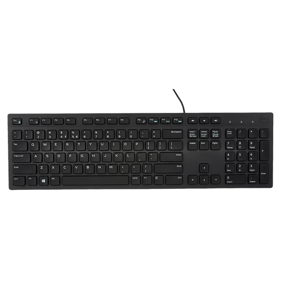 Tastatură DELL KB216, Cu fir, Negru