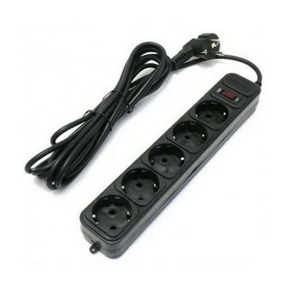 Prelungitor electric Ultra Power UP3-B-10PPB, 5 Prize, 3m, Negru, 2 image