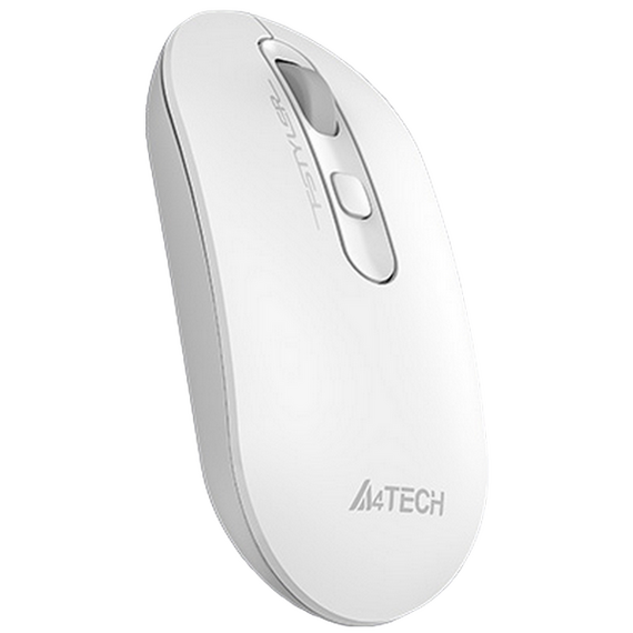 Mouse Wireless A4Tech FG20, Alb, 3 image