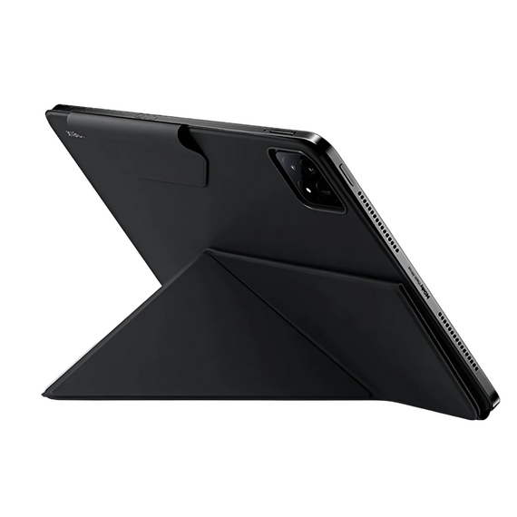 Husă pentru tabletă Xiaomi Pad 6S Pro Cover, 12,4", PU, PC, fibra de sticla, Negru, 2 image