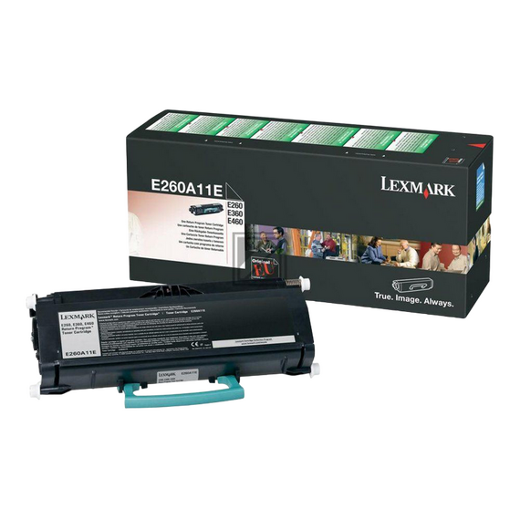 Cartuș pentru imprimantă Lexmark 0E260A11E, Negru