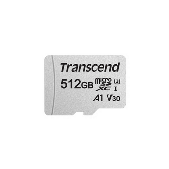 Card de Memorie Transcend MicroSDXC Class 10, 512GB (TS512GUSD300S-A), 3 image