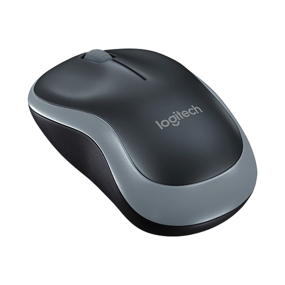 Mouse Wireless Logitech M185, Albastru, 2 image