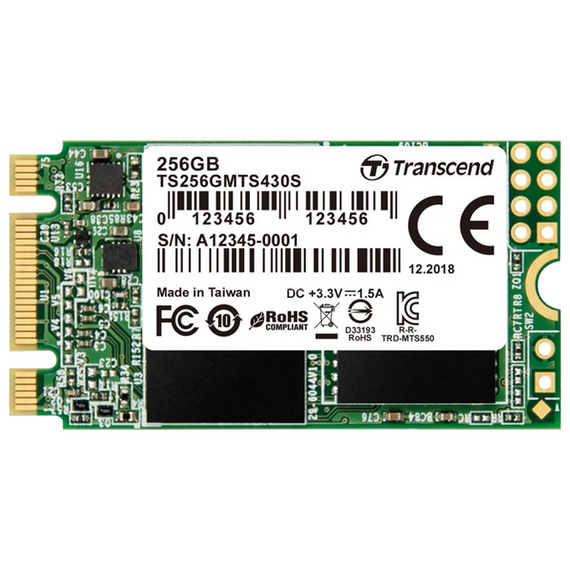 Unitate SSD Transcend 430S, 256GB, TS256GMTS430S