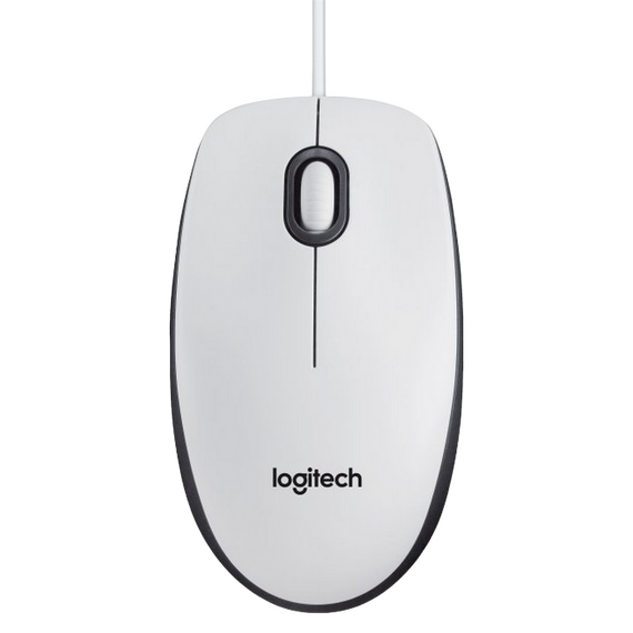 Mouse Logitech M100, Alb