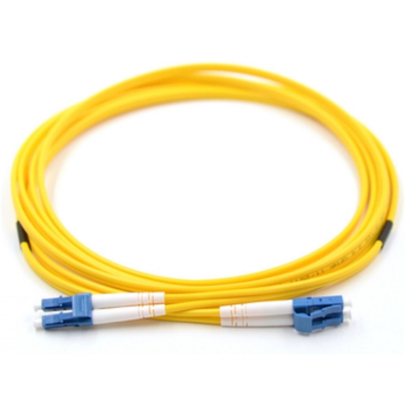 Patch cord APC Electronic LC-LC Duplex 3M SM, 3m, Galben, 2 image