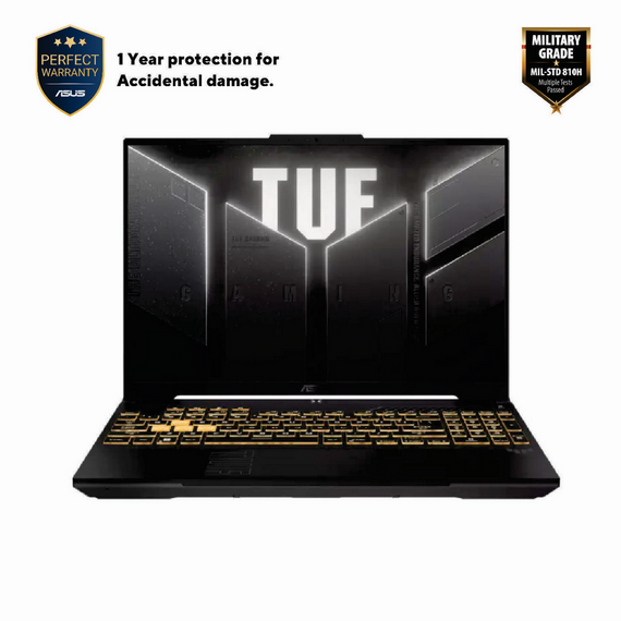 Laptop Gaming 16" ASUS TUF Gaming F16 FX607VJB, Mecha Gray, Intel Core 5 210H, 16GB/1024GB, Fără SO