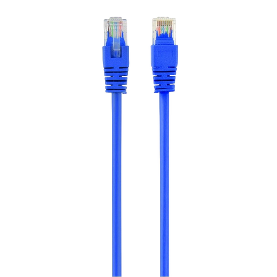 Patch cord Cablexpert PP6U-3M/B, Cat6 UTP, 3m, Albastru