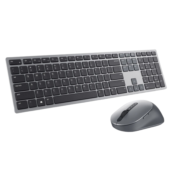 Set Tastatură + Mouse DELL KM7321W, Fără fir, Gri