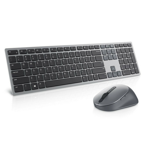 Set Tastatură + Mouse DELL KM7321W, Fără fir, Gri, 3 image